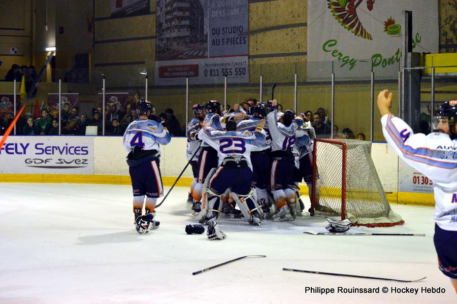 Photo hockey match Cergy-Pontoise - Clermont-Ferrand