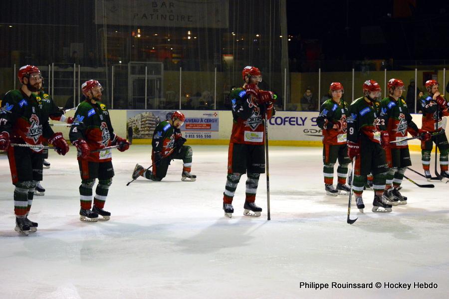 Photo hockey match Cergy-Pontoise - Clermont-Ferrand