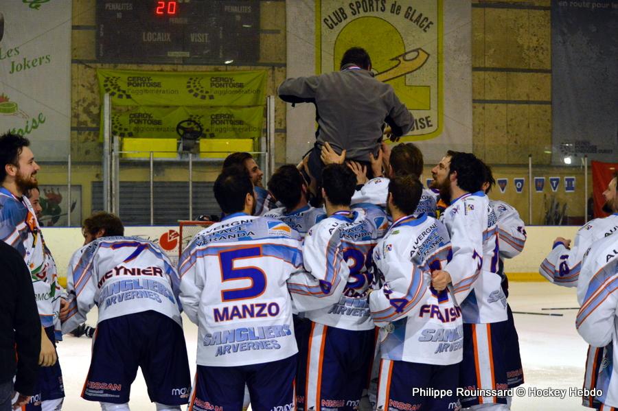 Photo hockey match Cergy-Pontoise - Clermont-Ferrand