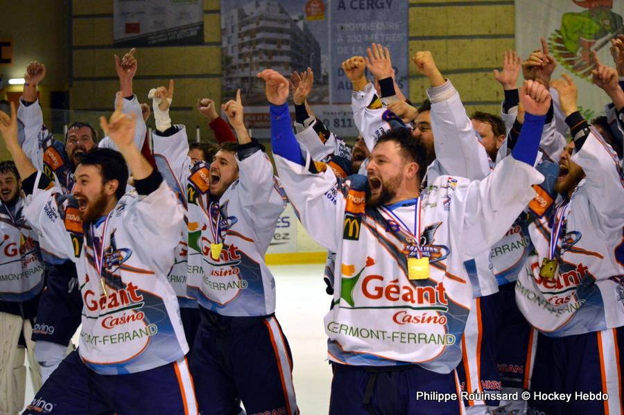 Photo hockey match Cergy-Pontoise - Clermont-Ferrand