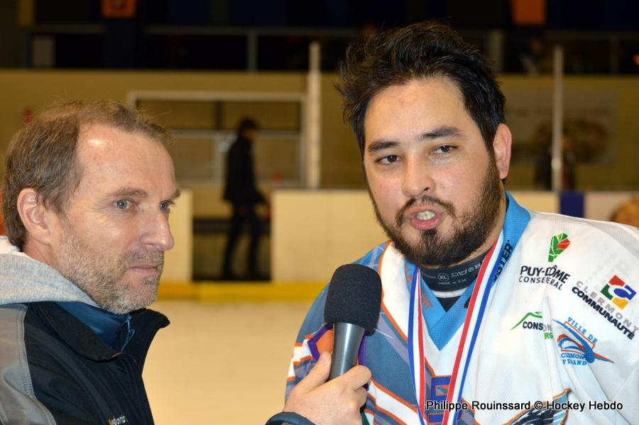 Photo hockey match Cergy-Pontoise - Clermont-Ferrand