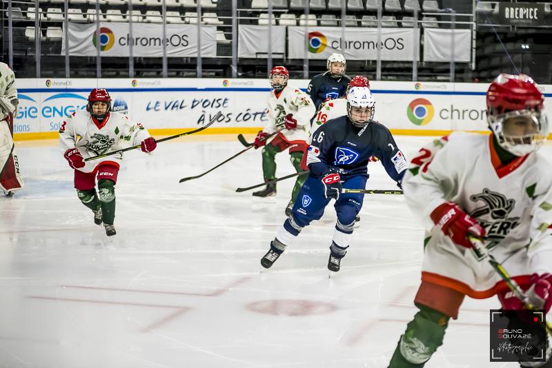 Photo hockey match Cergy-Pontoise / Fminin - France / Fminin