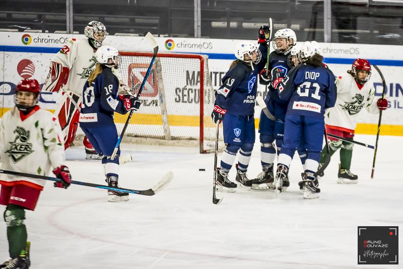 Photo hockey match Cergy-Pontoise / Fminin - France / Fminin