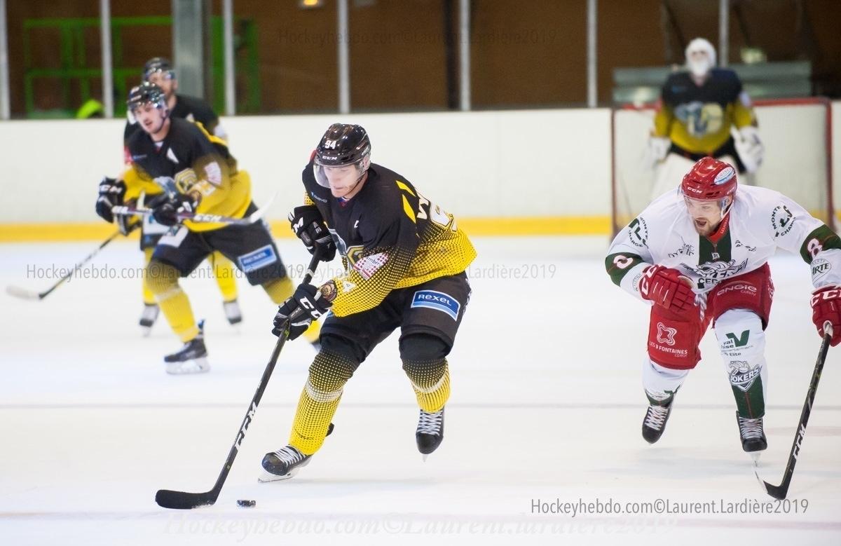 Photo hockey match Chambry - Cergy-Pontoise