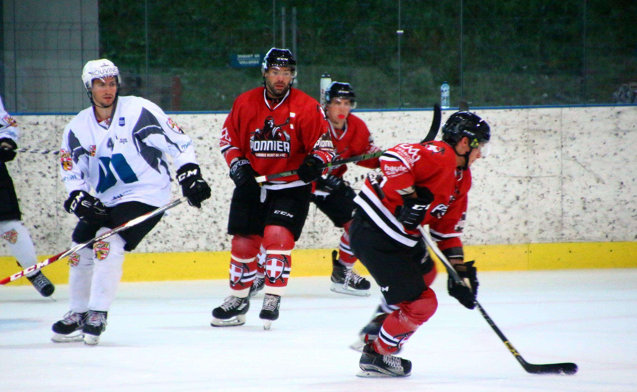 Photo hockey match Chamonix  - Ajoie
