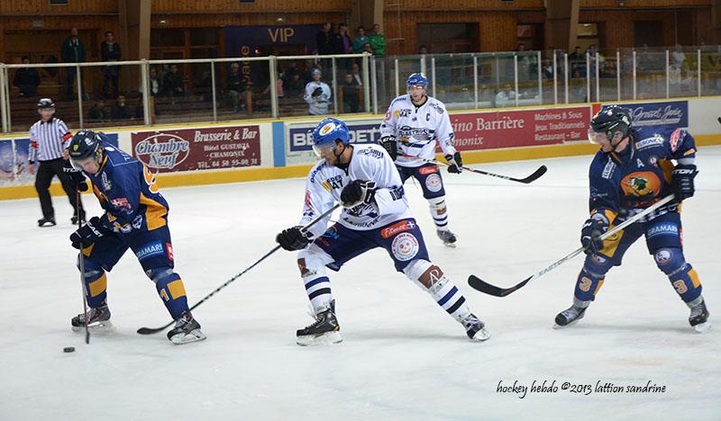 Photo hockey match Chamonix  - Brest 