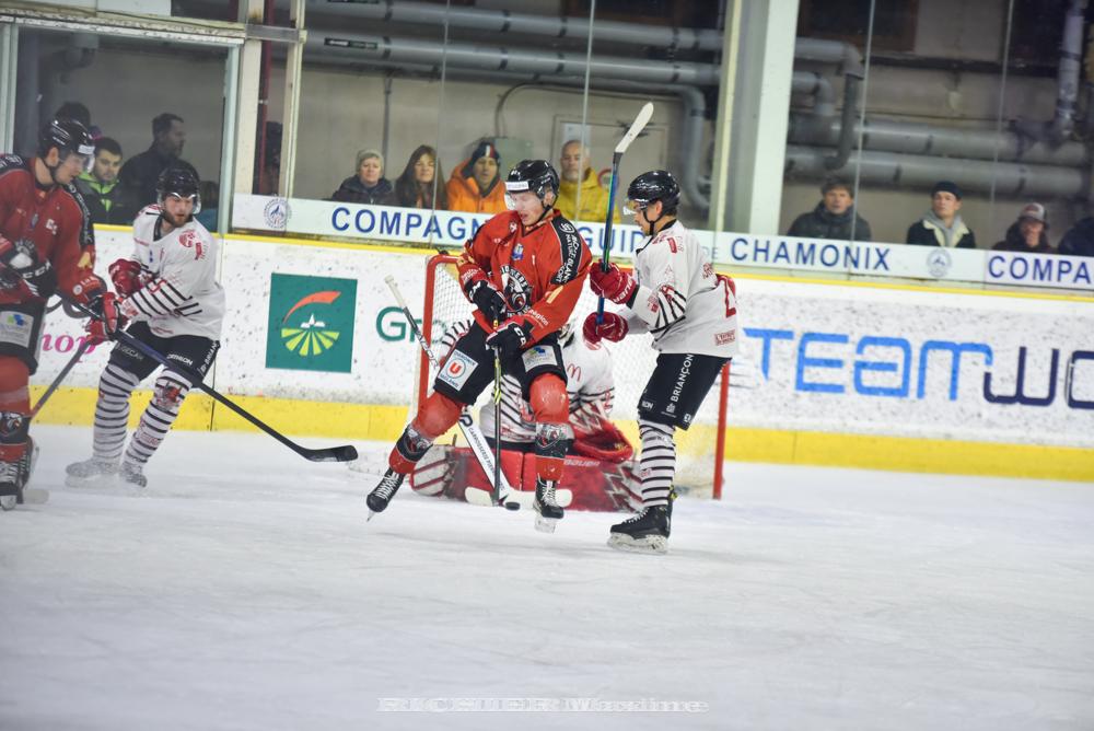 Photo hockey match Chamonix  - Brianon 