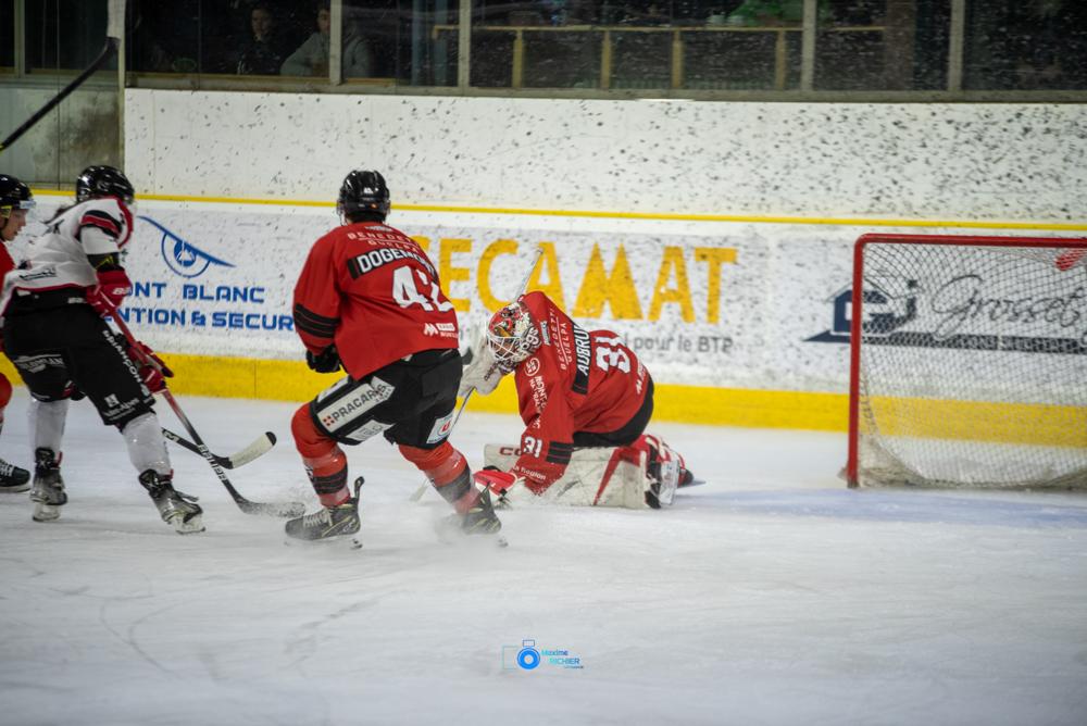 Photo hockey match Chamonix  - Brianon 