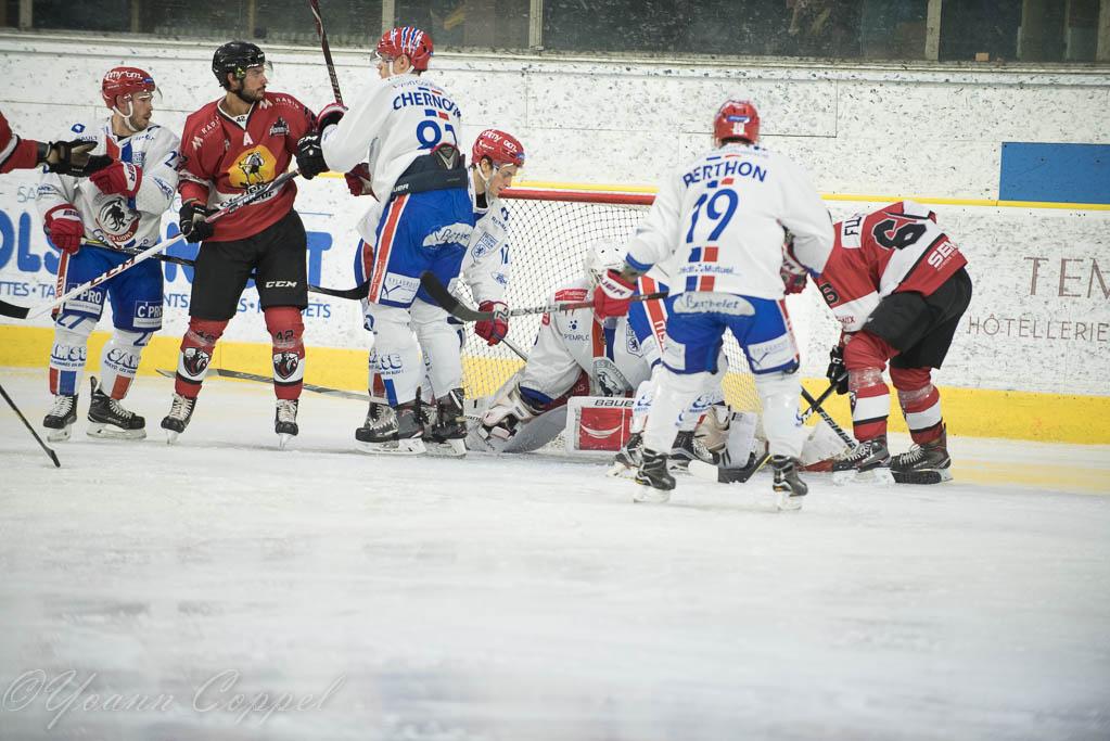 Photo hockey match Chamonix  - Lyon