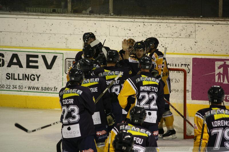 Photo hockey match Chamonix  - Mont-Blanc