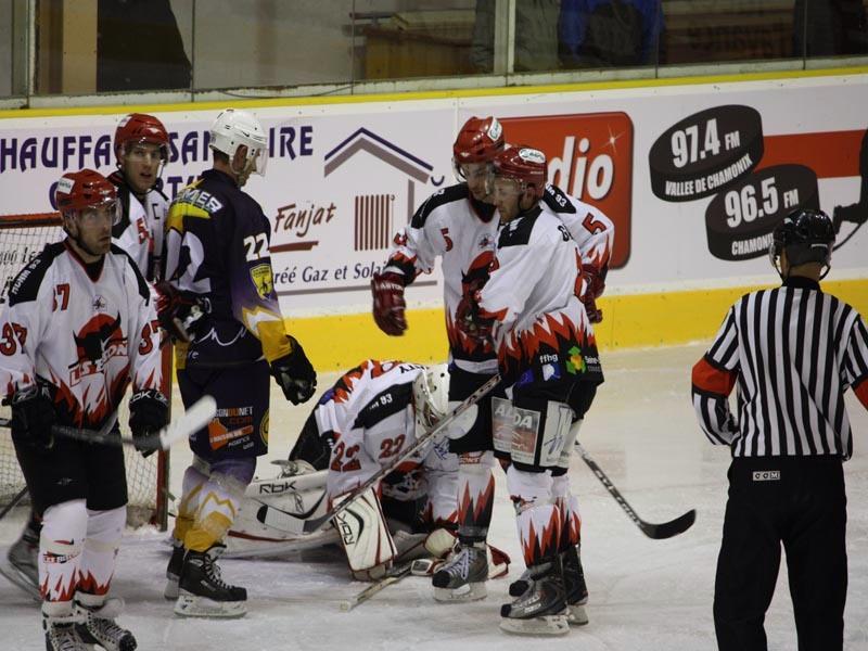 Photo hockey match Chamonix  - Neuilly/Marne