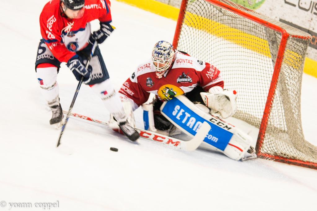 Photo hockey match Chamonix / Morzine - Angers 