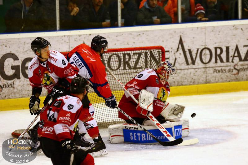 Photo hockey match Chamonix / Morzine - Angers 