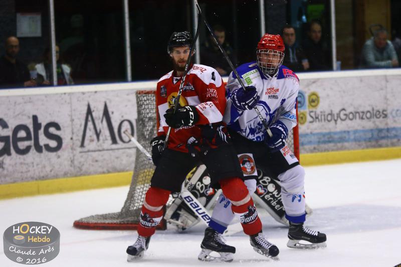 Photo hockey match Chamonix / Morzine - Courchevel-Mribel-Pralognan