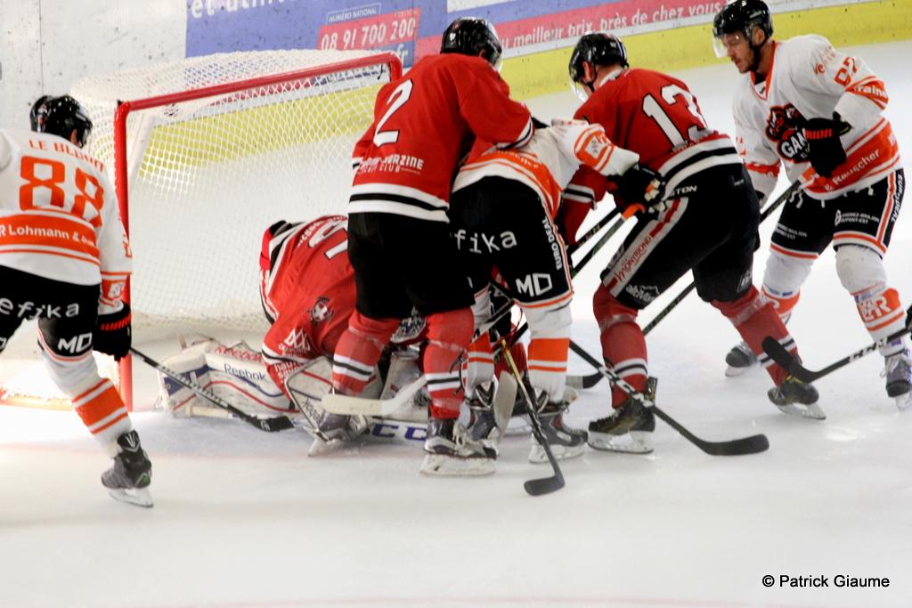 Photo hockey match Chamonix / Morzine - Epinal 
