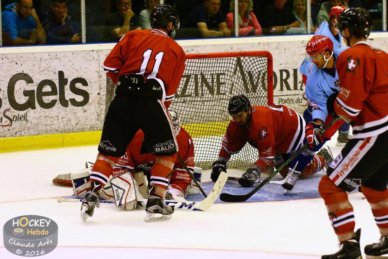 Photo hockey match Chamonix / Morzine - Grenoble 