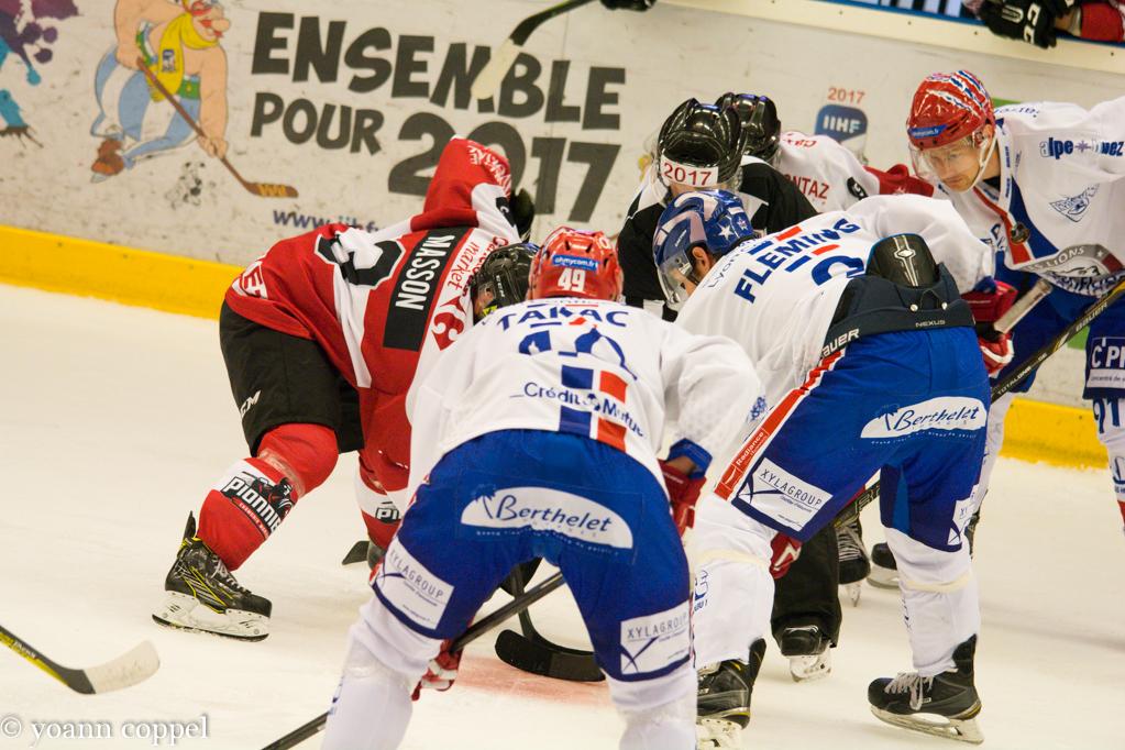 Photo hockey match Chamonix / Morzine - Lyon