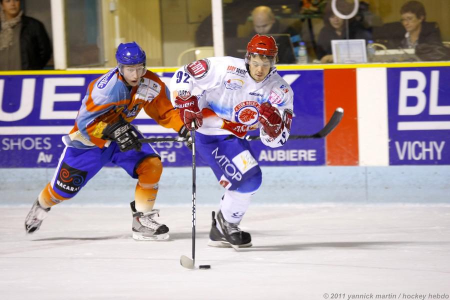 Photo hockey match Clermont-Ferrand - Lyon