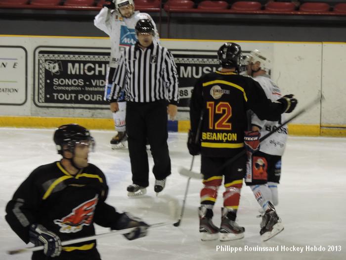 Photo hockey match Colmar - Besanon