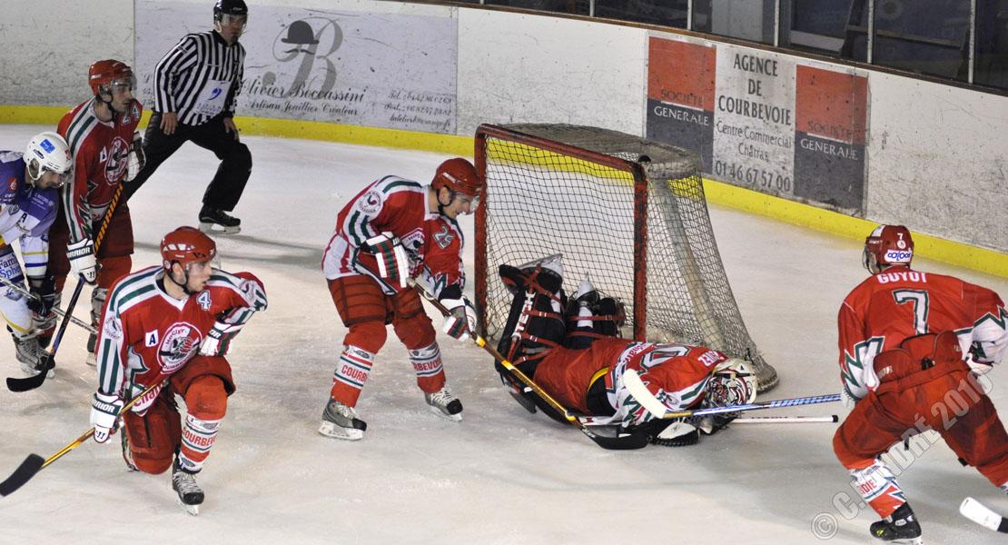Photo hockey match Courbevoie  - Avignon