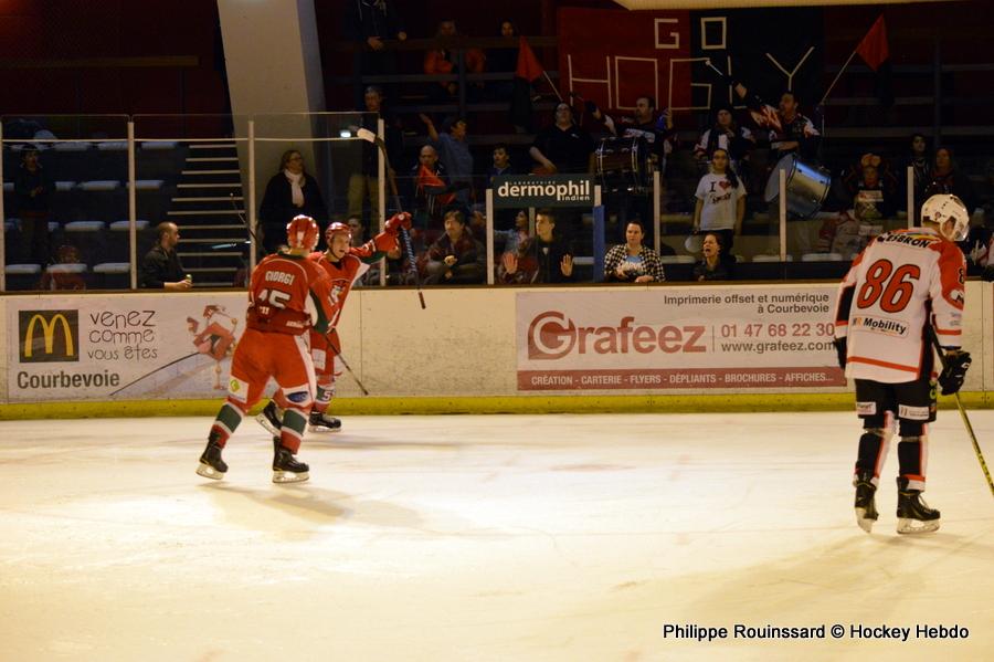 Photo hockey match Courbevoie  - La Roche-sur-Yon