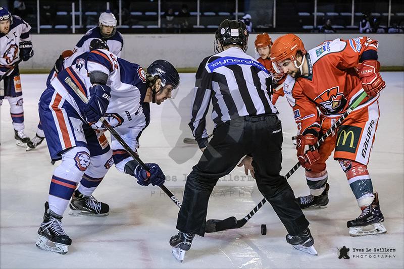 Photo hockey match Courbevoie  - Wasquehal Lille