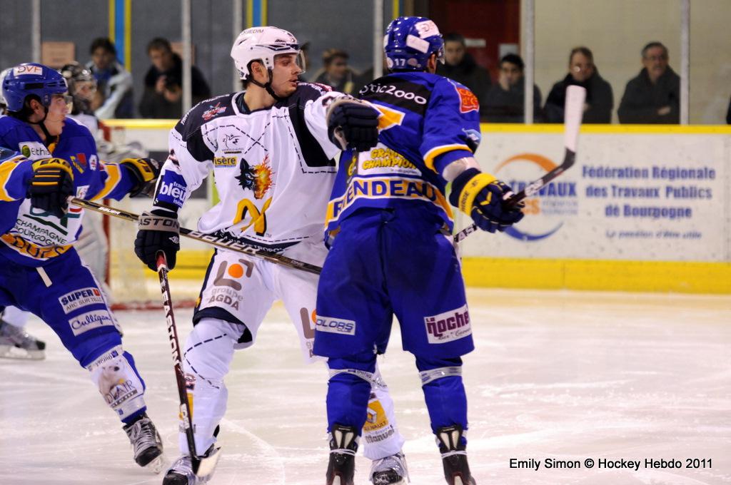 Photo hockey match Dijon  - Grenoble 