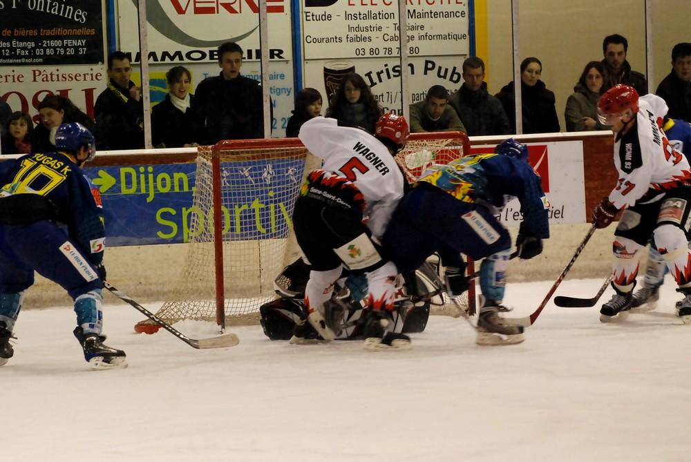 Photo hockey match Dijon  - Neuilly/Marne
