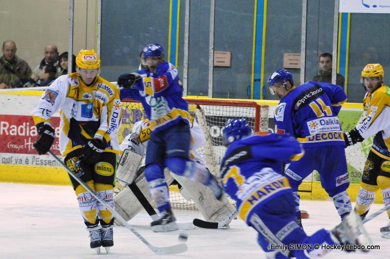 Photo hockey match Dijon  - Strasbourg 