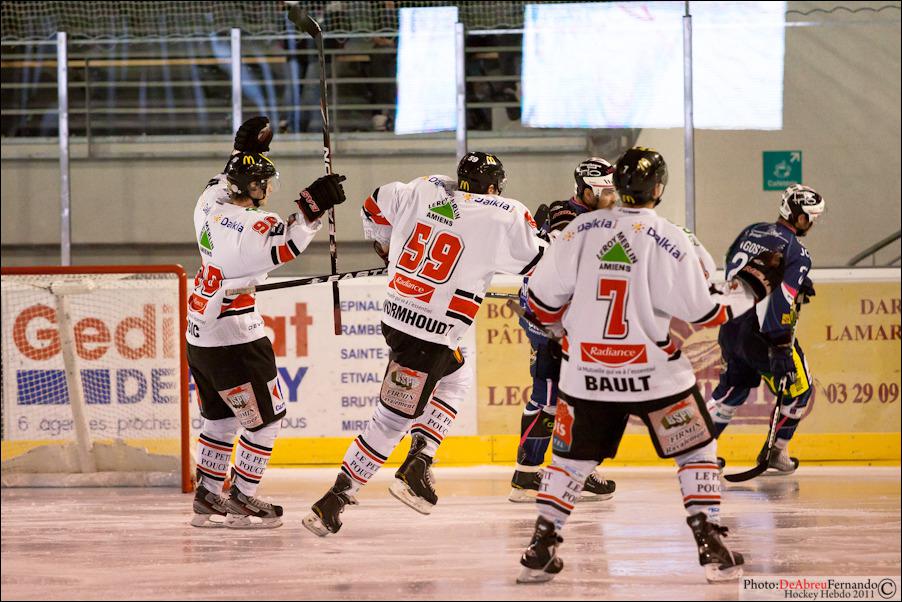 Photo hockey match Epinal  - Amiens 
