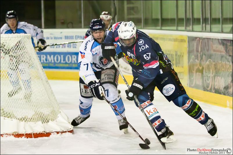 Photo hockey match Epinal  - Angers 