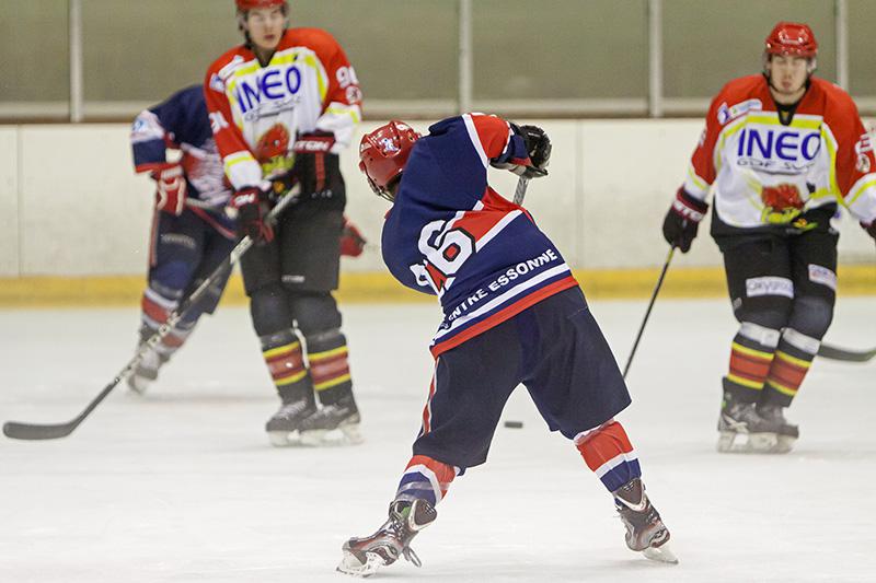 Photo hockey match Evry  - Meudon
