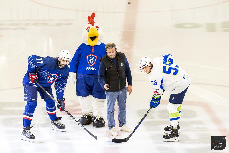 Photo hockey match France - Slovenia