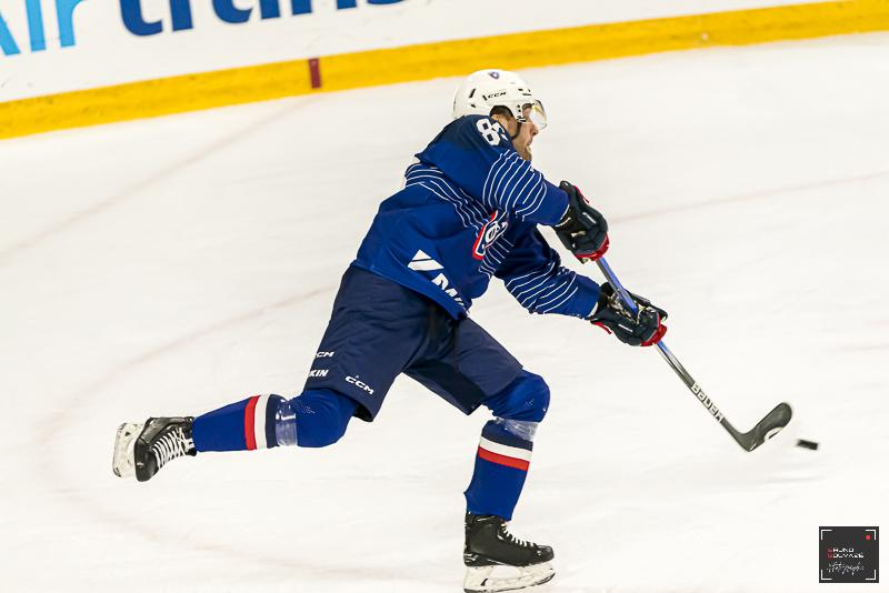 Photo hockey match France - Slovenia