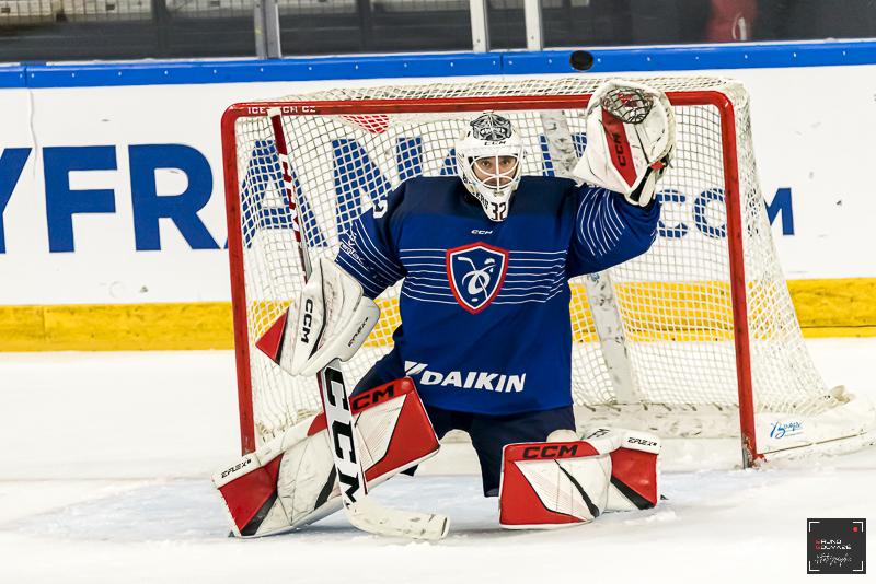 Photo hockey match France - Slovenia