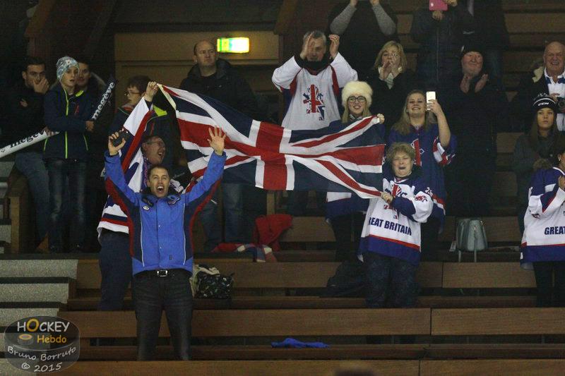 Photo hockey match Great Britain - France U20