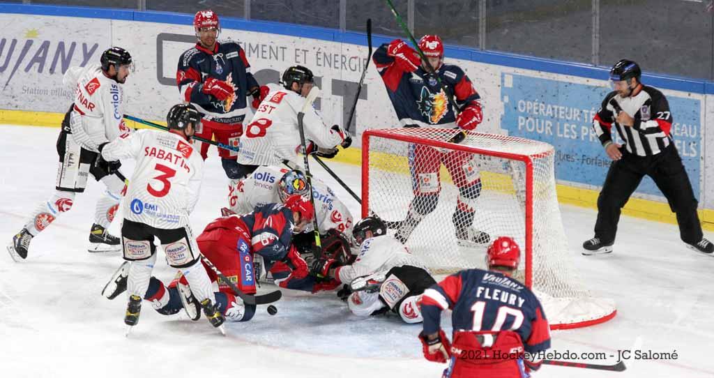 Photo hockey match Grenoble  - Amiens 