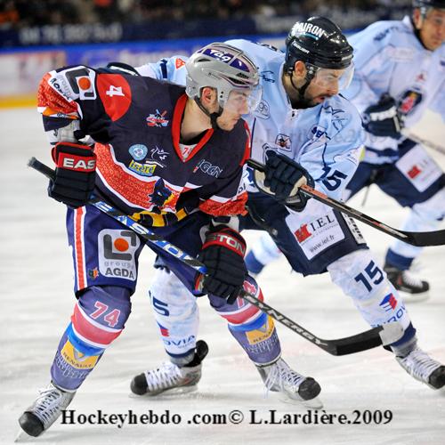 Photo hockey match Grenoble  - Angers 