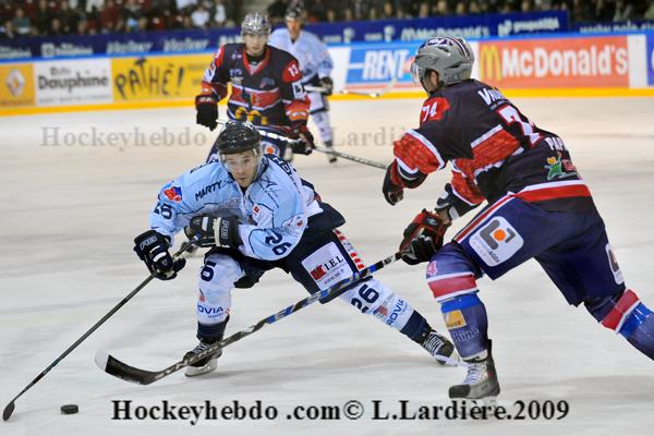 Photo hockey match Grenoble  - Angers 