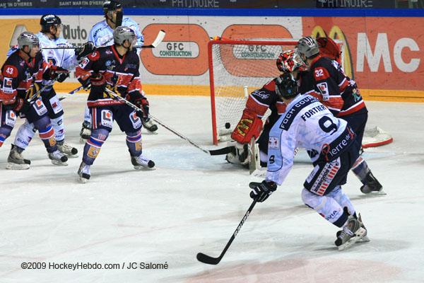 Photo hockey match Grenoble  - Angers 