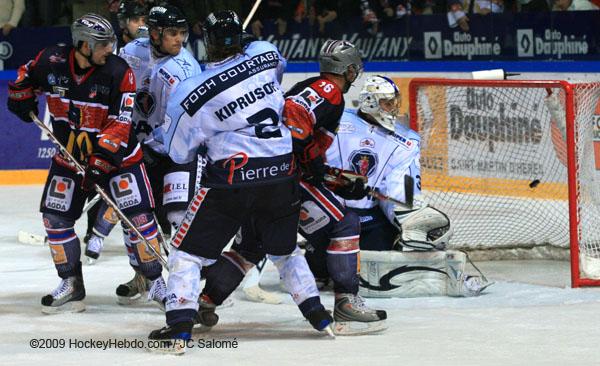 Photo hockey match Grenoble  - Angers 