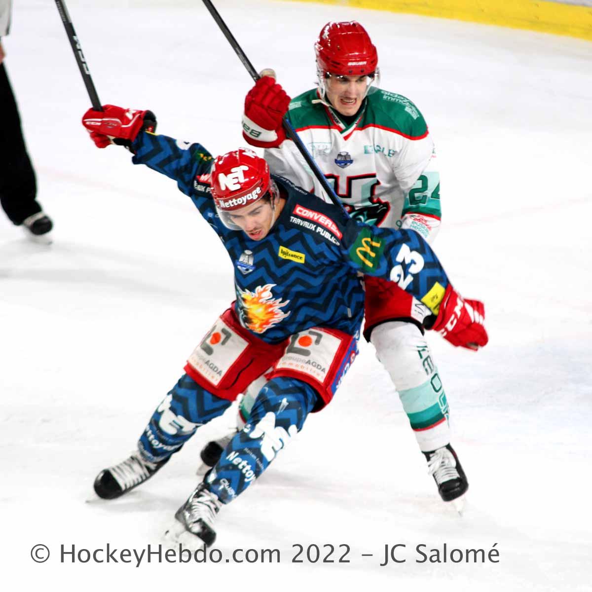 Photo hockey match Grenoble  - Anglet