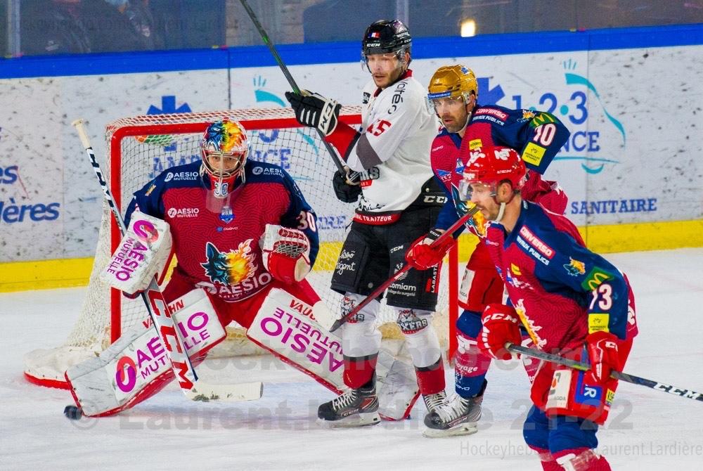 Photo hockey match Grenoble  - Bordeaux