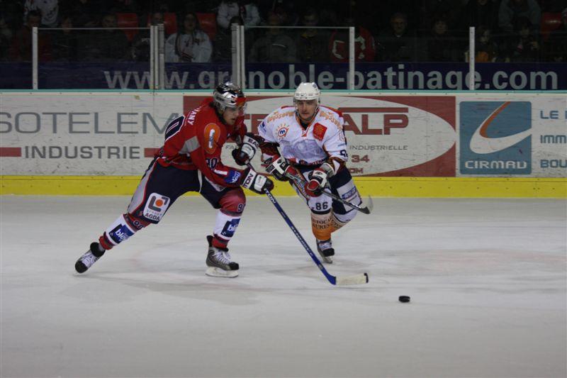 Photo hockey match Grenoble  - Montpellier 