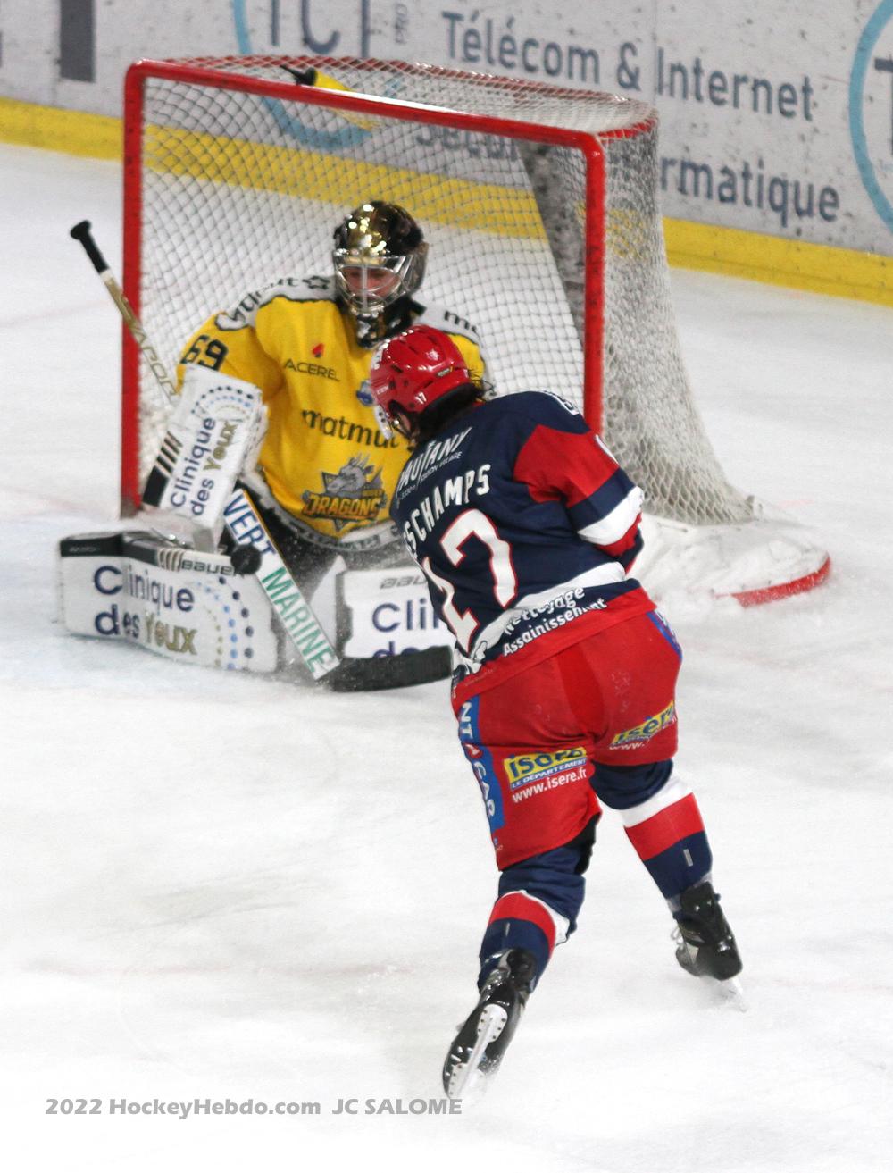 Photo hockey match Grenoble  - Rouen