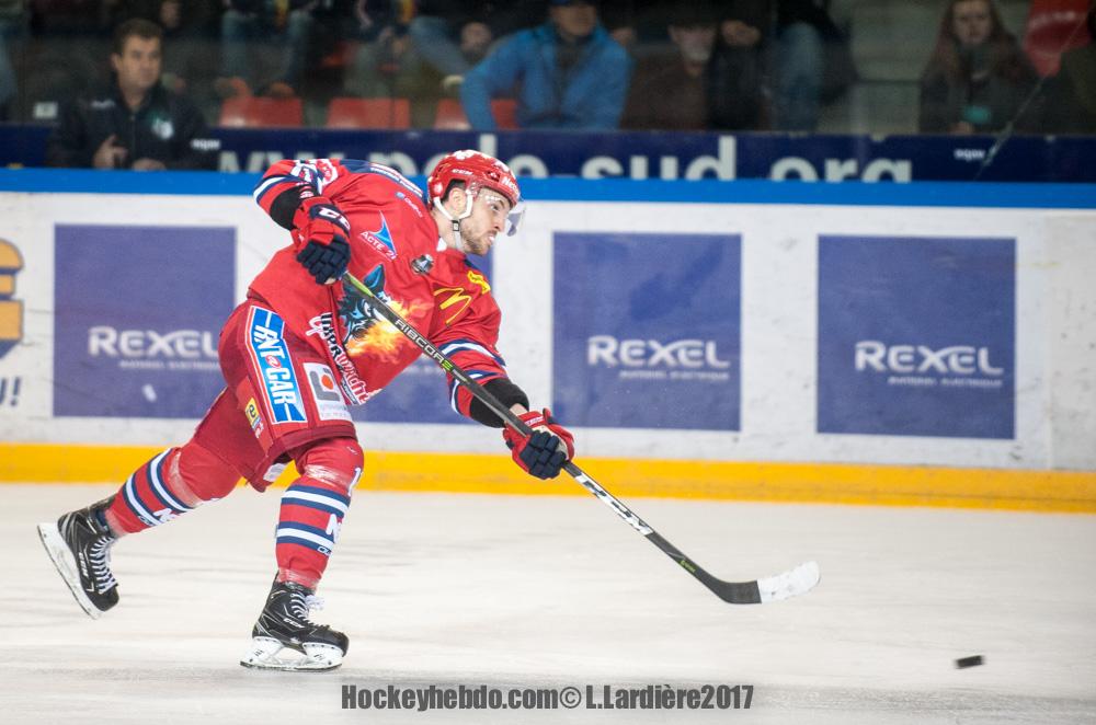 Photo hockey match Grenoble  - Strasbourg 