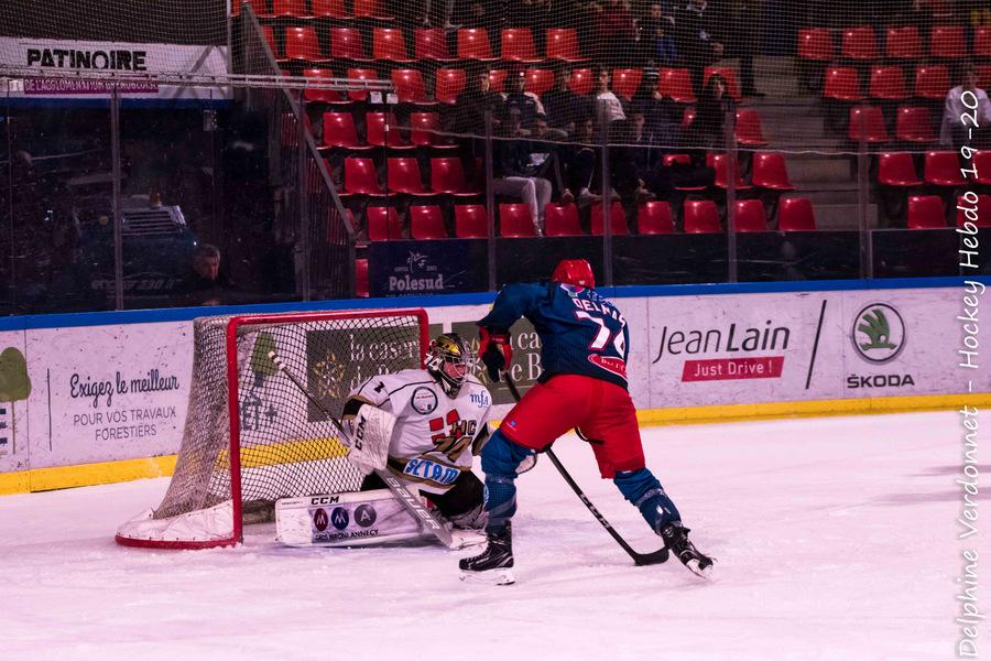 Photo hockey match Grenoble U20 - Saint Gervais les bains