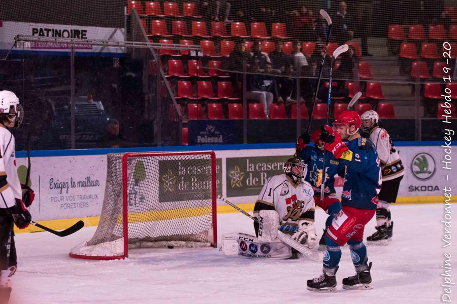 Photo hockey match Grenoble U20 - Saint Gervais les bains