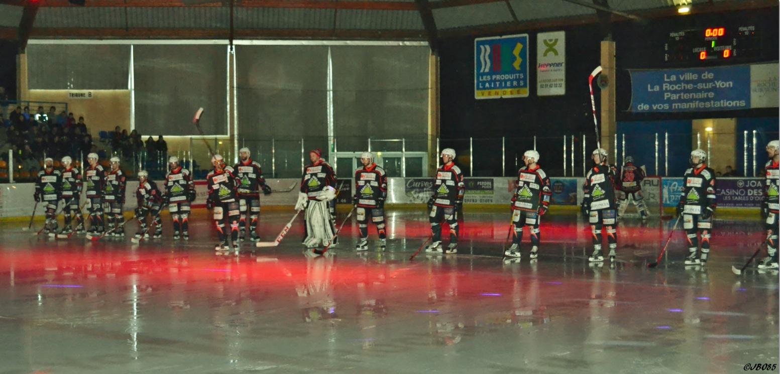 Photo hockey match La Roche-sur-Yon - Boulogne Billancourt