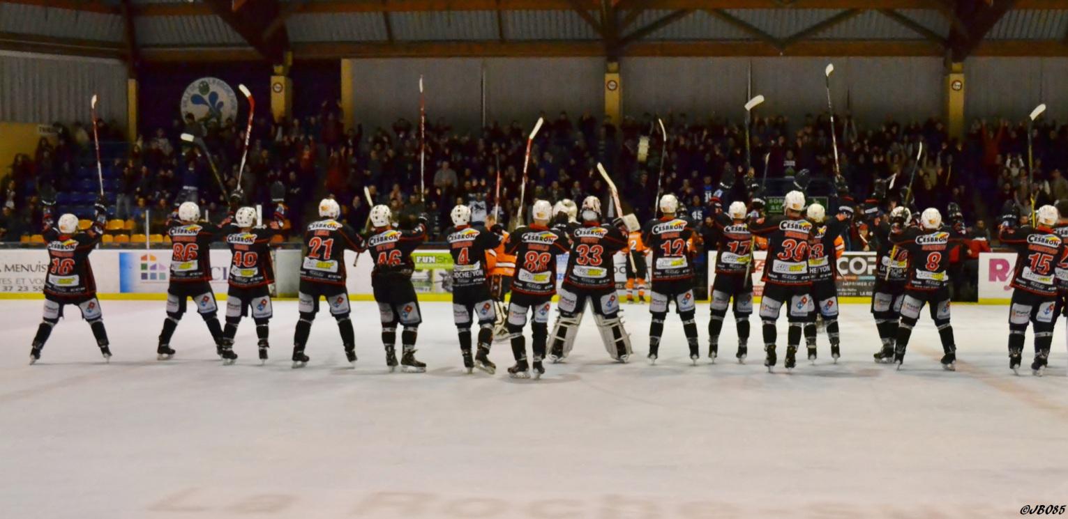 Photo hockey match La Roche-sur-Yon - Boulogne Billancourt